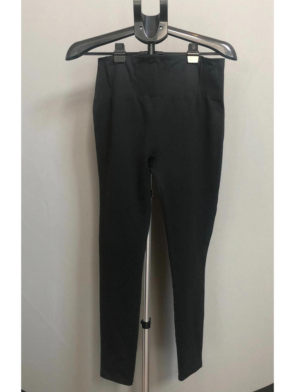 Spanx Cotton Leggings Black XL Slim Stretch Pull-On Casual Everyday Pants
